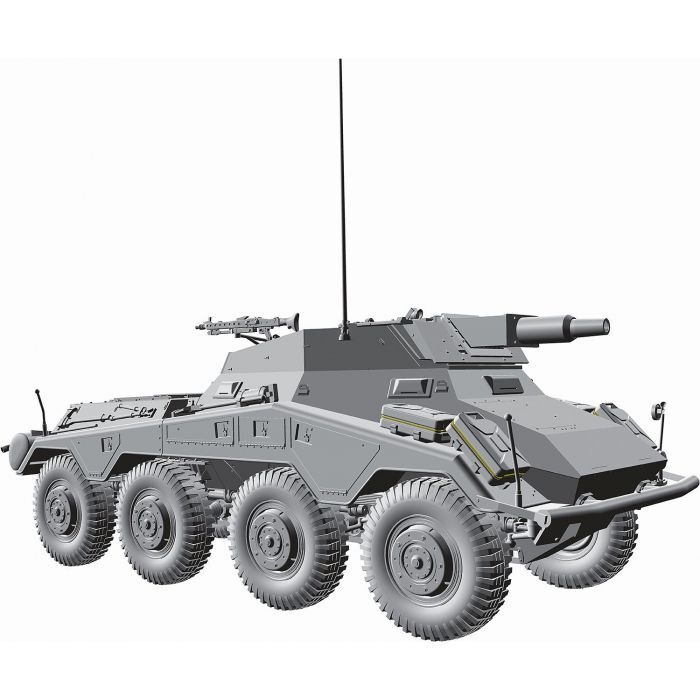 image1_1/35 Sd.Kfz.234/3 mit 7.5cm KwK Plastic Model Kit