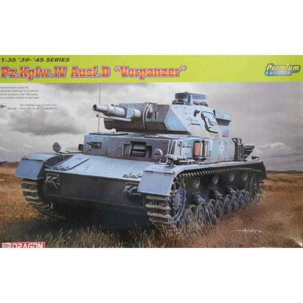 image1_1/35 Pz.Kpfw.IV Ausf.D Vorpanzer Plastic Model Kit