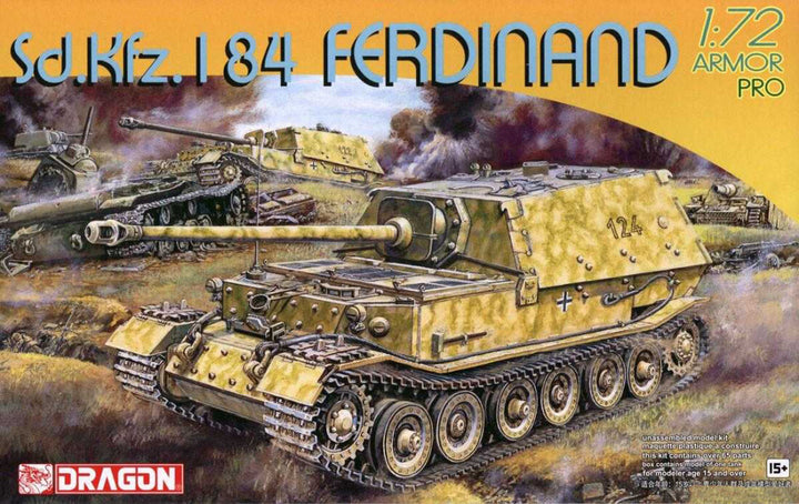 image1_1/72 Sd.Kfz.184 Ferdinand Plastic Model Kit