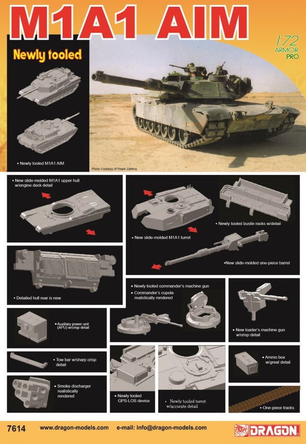 image1_1/72 M1A1 AIM Plastic Model Kit