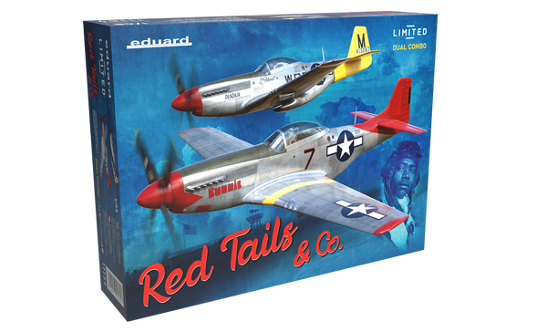 image1_1/48 Red Tails & Co. Dual Combo Plastic Model Kit