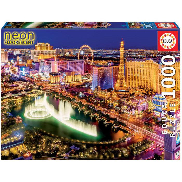 1000pc Neon Las Vegas Puzzle