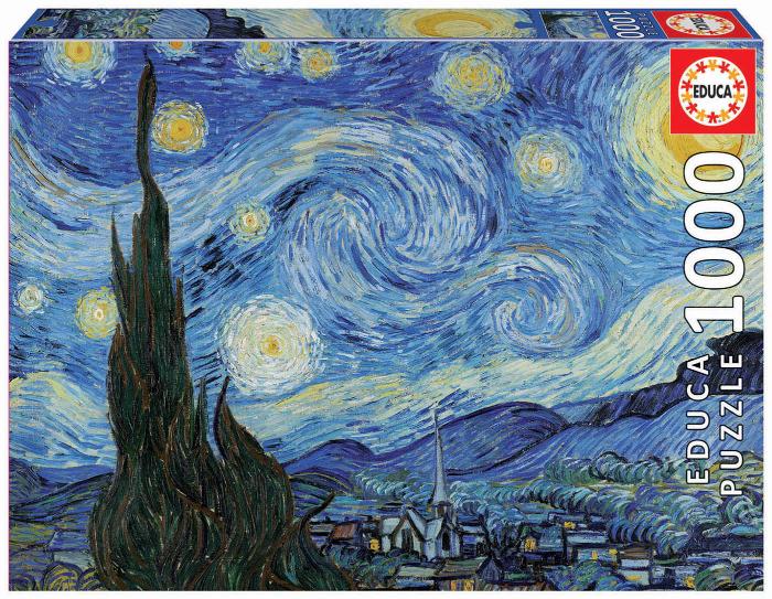 1000pc Starry Night Van Gogh Puzzle