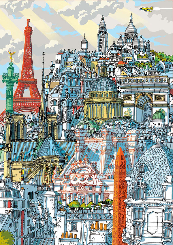 1000pc Paris Carlo Stanga Puzzle_1