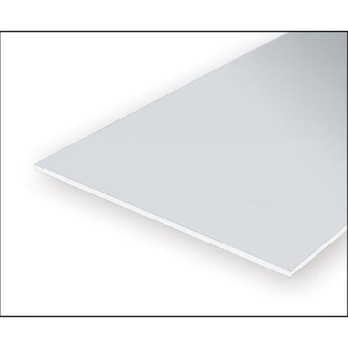 Evergreen 12060 White Polystyrene VGroove Siding Sheet 0.060 x 12 x 24 / 1.5mm x 30cm x 61cm