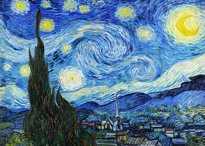 1000pc Vincent Van Gogh: Starry Night Jigsaw Puzzle