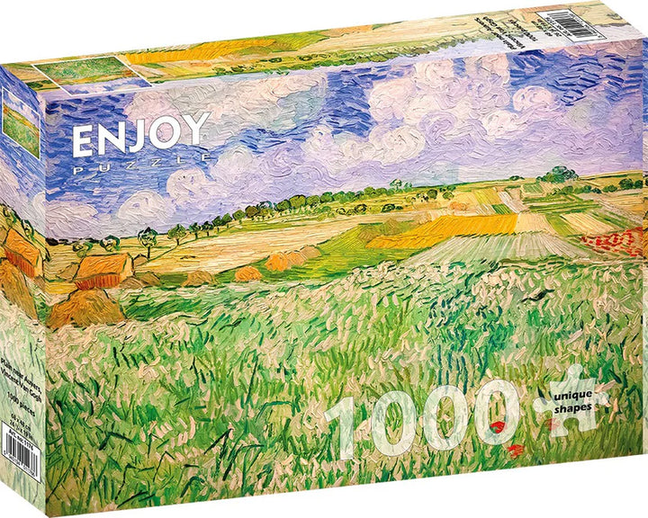 1000pc Vincent Van Gogh: Plain near Auvers Jigsaw Puzzle