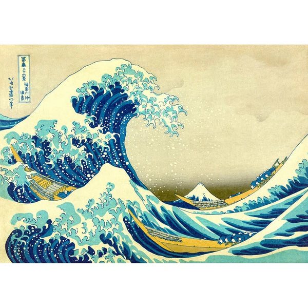 1000pc Katsushika Hokusai: The Great Wave off Kanagawa Jigsaw Puzzle