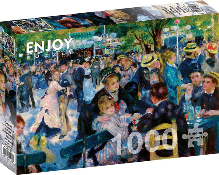 1000pc Auguste Renoir: Dance at Le Moulin de la Galette Jigsaw Puzzle