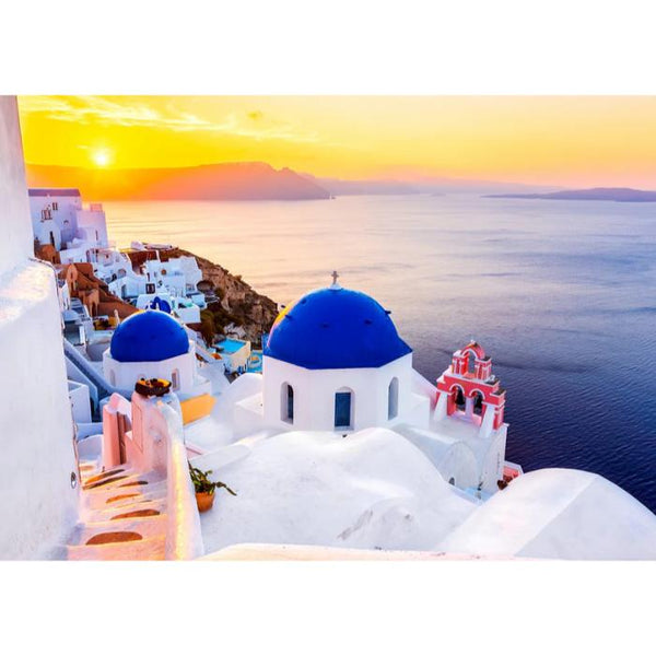 1000pc Sunrise over Santorini Greece Jigsaw Puzzle