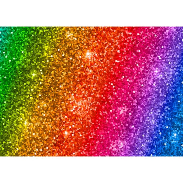 1000pc Rainbow Glitter Gradient Jigsaw Puzzle