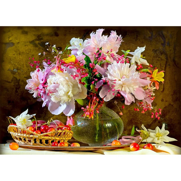 1000pc Peonies Beauty Jigsaw Puzzle