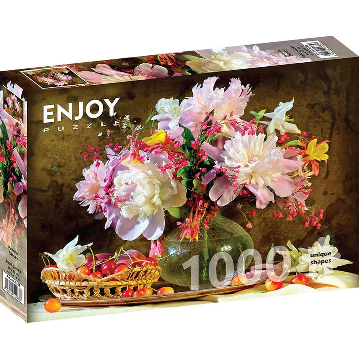 1000pc Peonies Beauty Jigsaw Puzzle