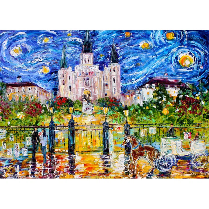 1000pc Jackson Square New Orleans Jigsaw Puzzle