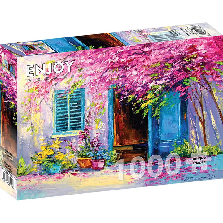 1000pc Blooming Courtyard Jigsaw Puzzle