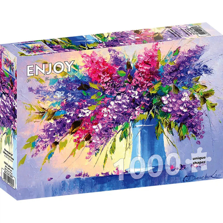 1000pc Bouquet of Lilacs in a Vase Jigsaw Puzzle