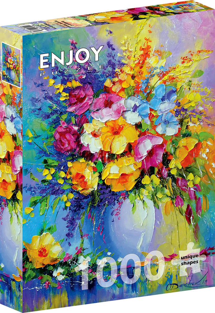 1000pc Bouquet of Summer Flowers Jigsaw Puzzle