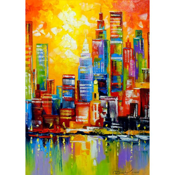 1000pc Bright New York City Jigsaw Puzzle