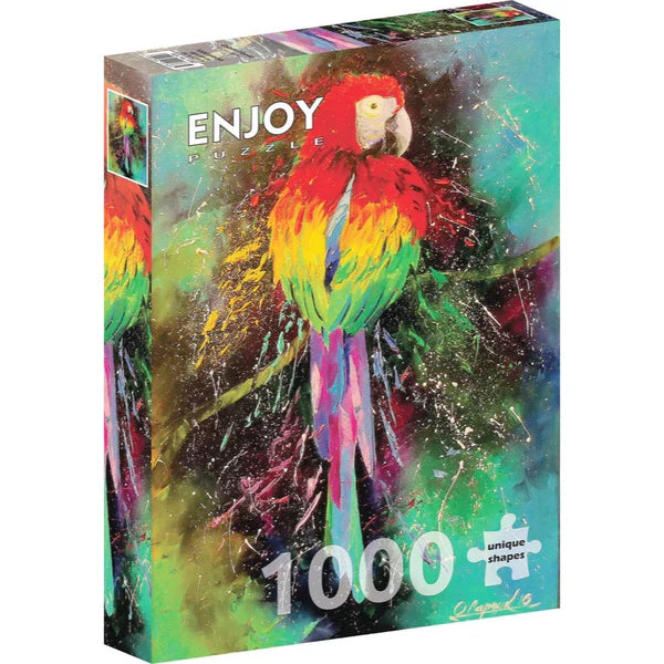 1000pc Colorful Parrot Jigsaw Puzzle