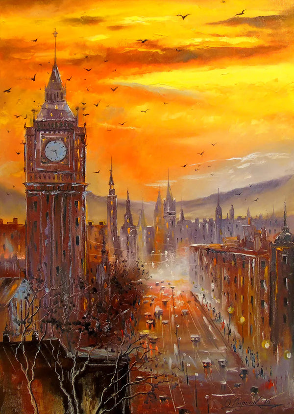 1000pc London Evening Jigsaw Puzzle