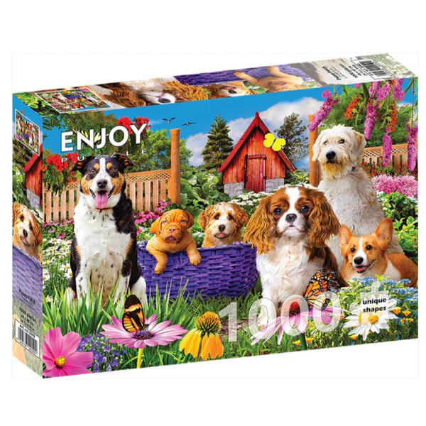 1000pc Puppy Patch Jigsaw Puzzle