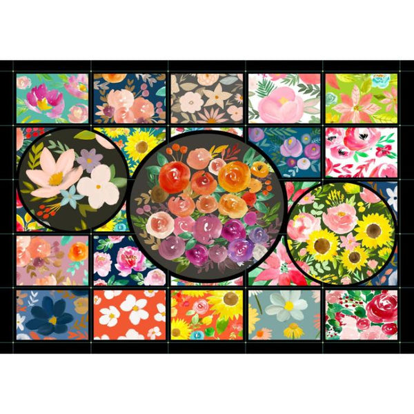 1000pc Lacys Flower Garden Jigsaw Puzzle