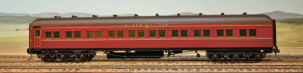 HO MAL 2019 12-Wheeler Sleeper Car - Indian Red