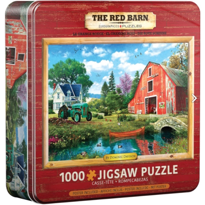 1000pc The Red Barn Tin Puzzle