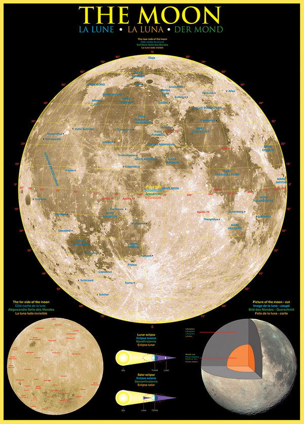 1000pc The Moon