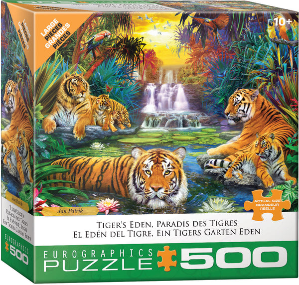 500pc Tigers Eden