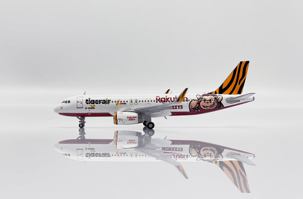 1/400 Tigerair Taiwan Airbus A320 B50006 Rakuten Monkeys Livery