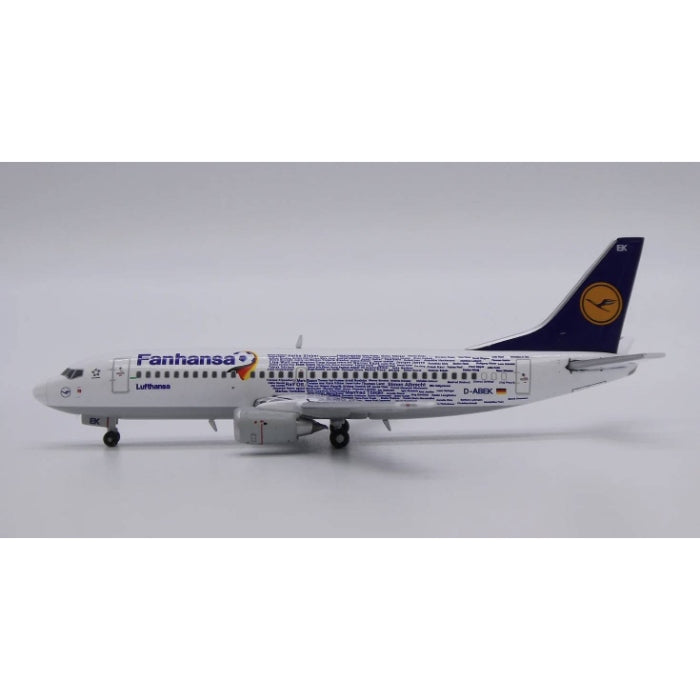 1/400 Lufthansa Boeing 737-300 "Fanhansa" Reg: D-ABEK with Antenna