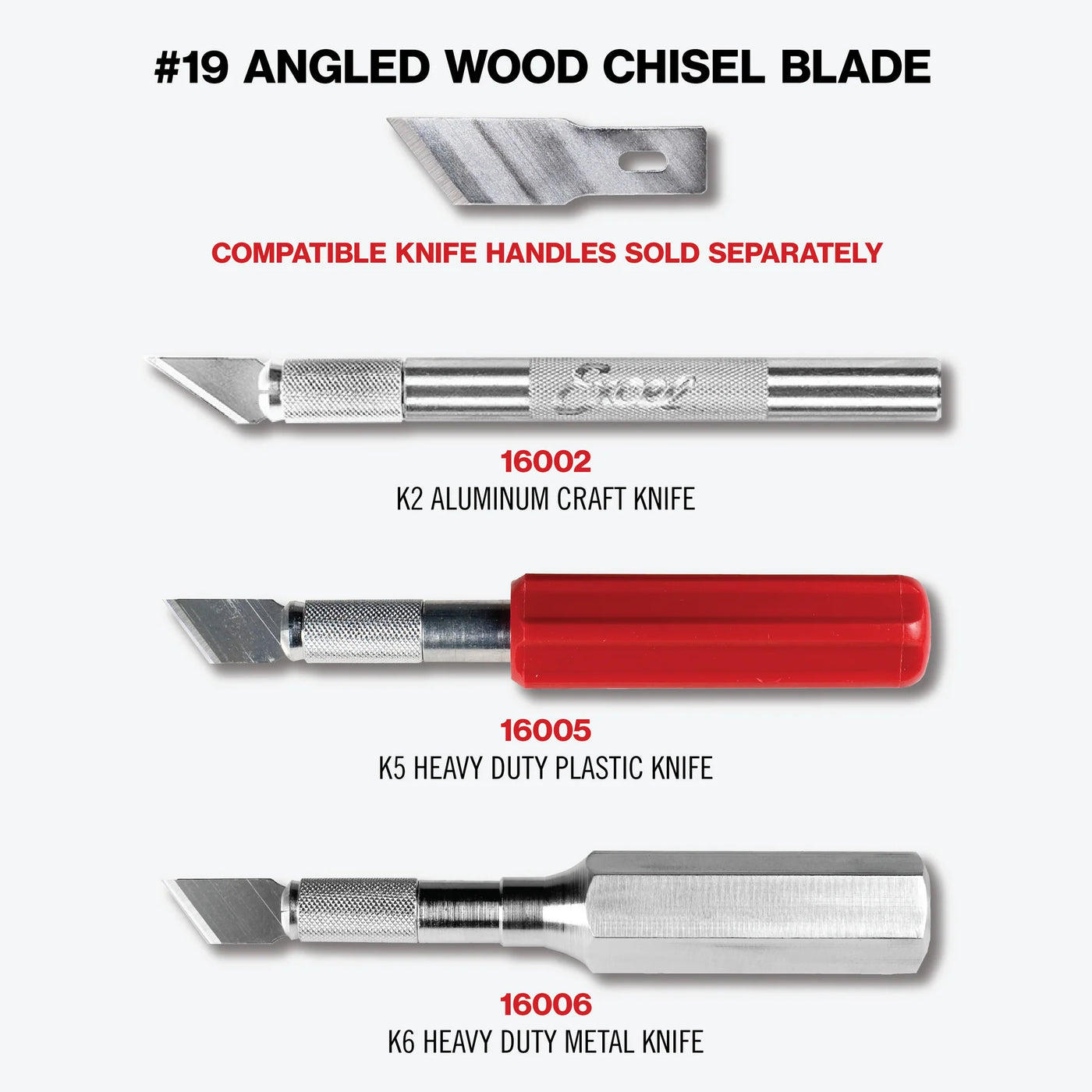 20019 SHARP EDGE ANGLED BLADE PKG OF 5