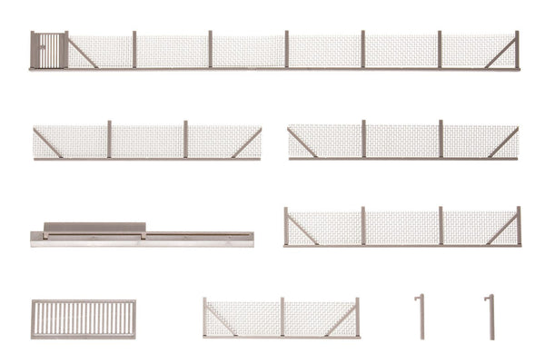 Metal industrial fencing 1010 mm