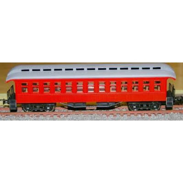 HO Wooden Clerestory 1st Class Car Red