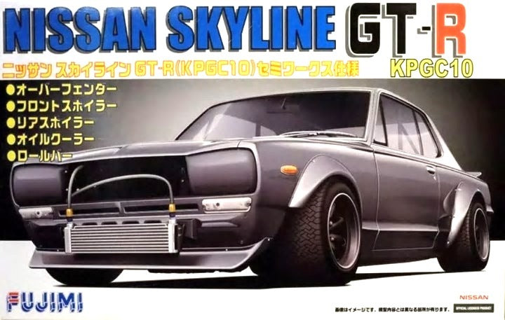 1/24 Nissan KPGC10 Skyline GT-R Semi-Works Plastic Model Kit