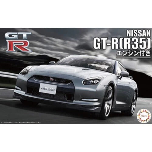 1/24 NISSAN GT-R (R35) with Engine (ID-131) Plastic Model Kit