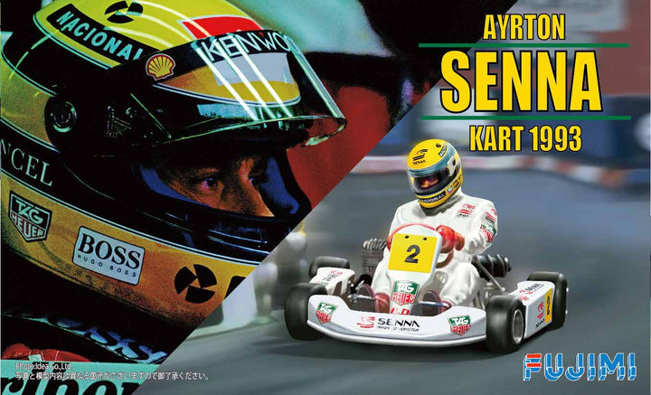 1/20 Senna Kart Plastic Model Kit_1