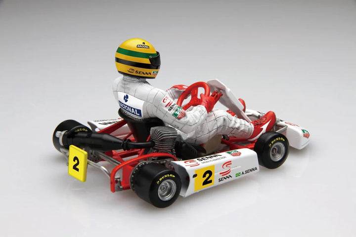 1/20 Senna Kart Plastic Model Kit_3