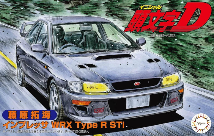 image1_1/24 Impressa WRX TypeR STi Fujiwara Takumi (ISD-18) Plastic Model Kit