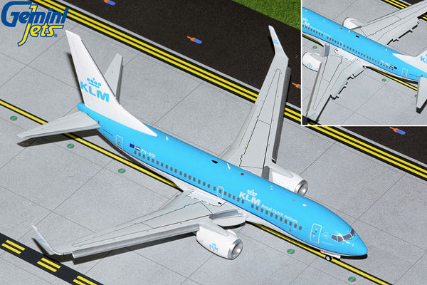 1/200 KLM Royal Dutch Airlines B737700 (Flaps Down) PHBGI