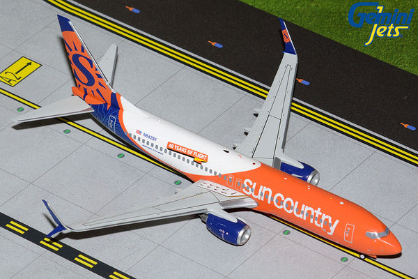 1/200 Sun Country Airlines B737-800S N842SY '40 Years of Flight'