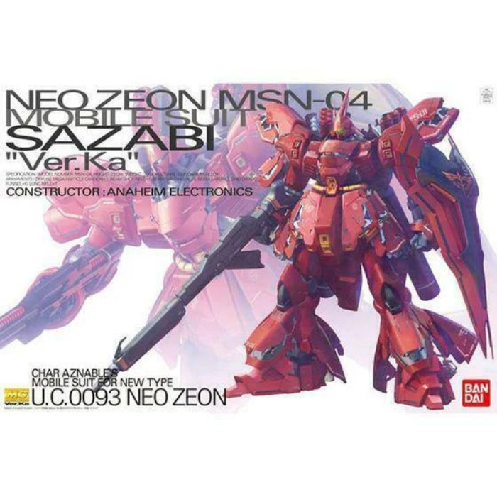 MG 1/100 NEO ZEON MSN04 SAZABI Ver.Ka