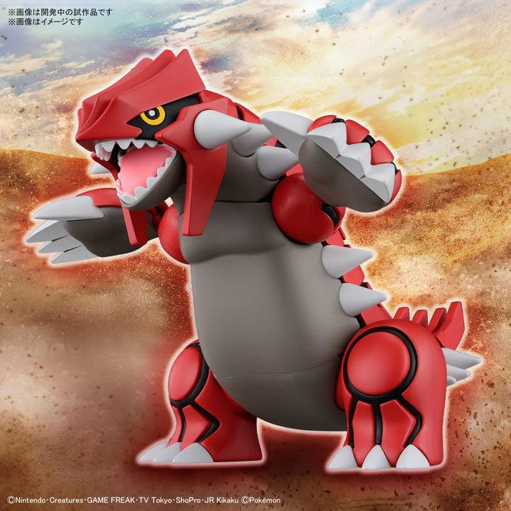 Pokemon Model Kit Groudon_1