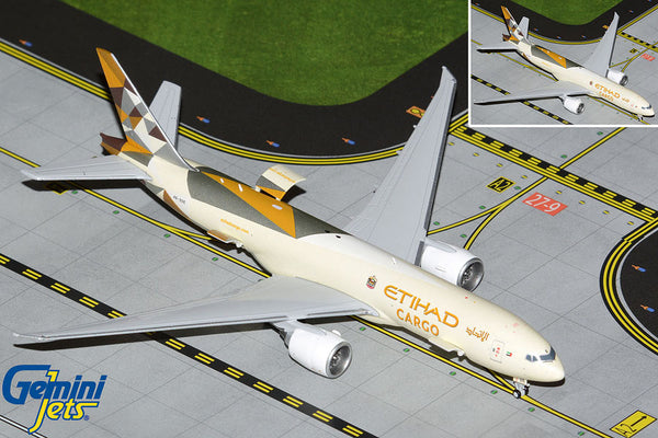 1/400 Etihad Cargo A6DDE (Interactive Series) B777200LRF