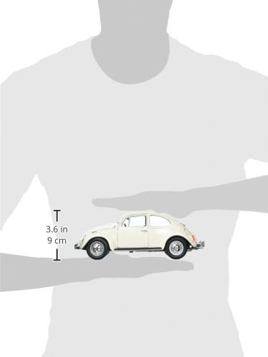 1/18 + Lotus White 1967 VW Beetle Right Hand Drive_4