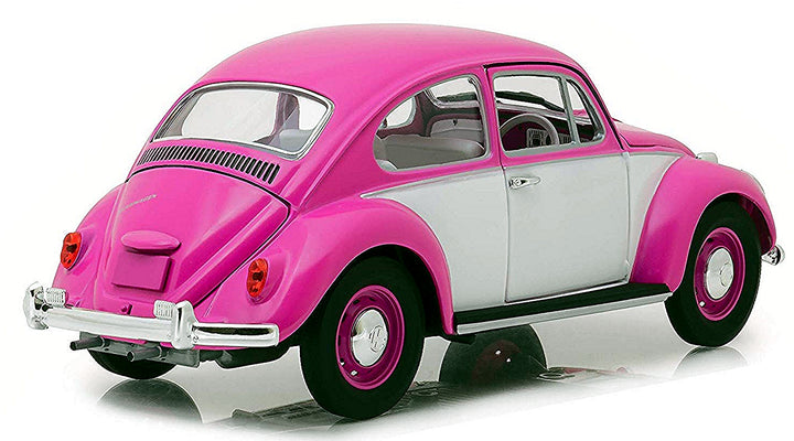 1/18 Pink & White 1967 VW Beetle Right Hand Drive_4