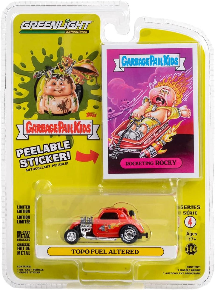 1/64 Garbage Pail Kids Series 4 - Rocketing Rocky - Topo Fuel_2