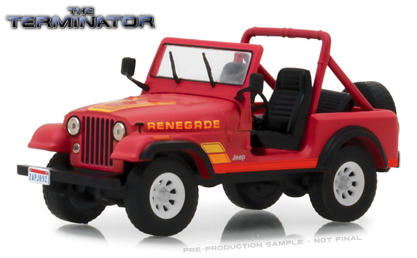 1/43 The Terminator (1984) Sarah Connors 1983 Jeep CJ7 Renegade_1