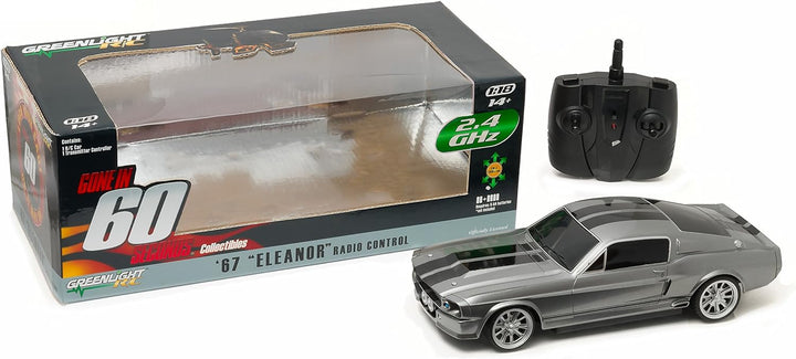 1/18 1967 Ford Mustang "Eleanor" with 2.4 GHz Remote Controller - Gone in Sixty Seconds_2